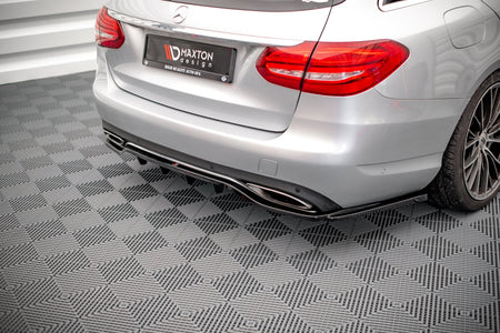 Frontspoiler Lippe & Seitenschweller & Heckdiffusor Mercedes-Benz C W205