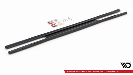 Frontspoiler Lippe & Seitenschweller & Heckdiffusor Mercedes-Benz C W205