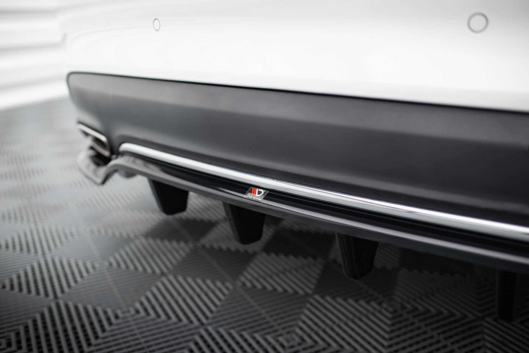 Frontspoiler Lippe, Seitenschweller, Heckdiffusor Satz Mercedes-Benz CLA C117 Facelift