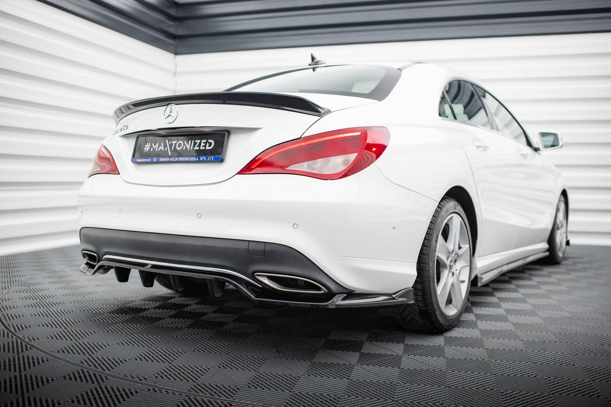 Frontspoiler Lippe, Seitenschweller, Heckdiffusor Satz Mercedes-Benz CLA C117 Facelift