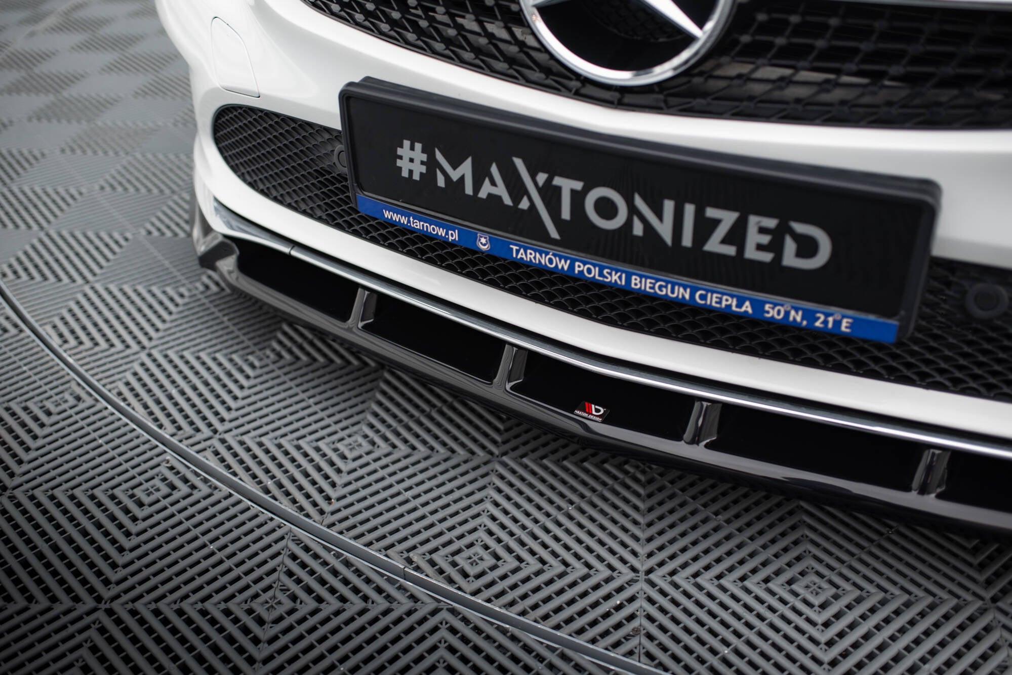 Frontspoiler Lippe, Seitenschweller, Heckdiffusor Satz Mercedes-Benz CLA C117 Facelift