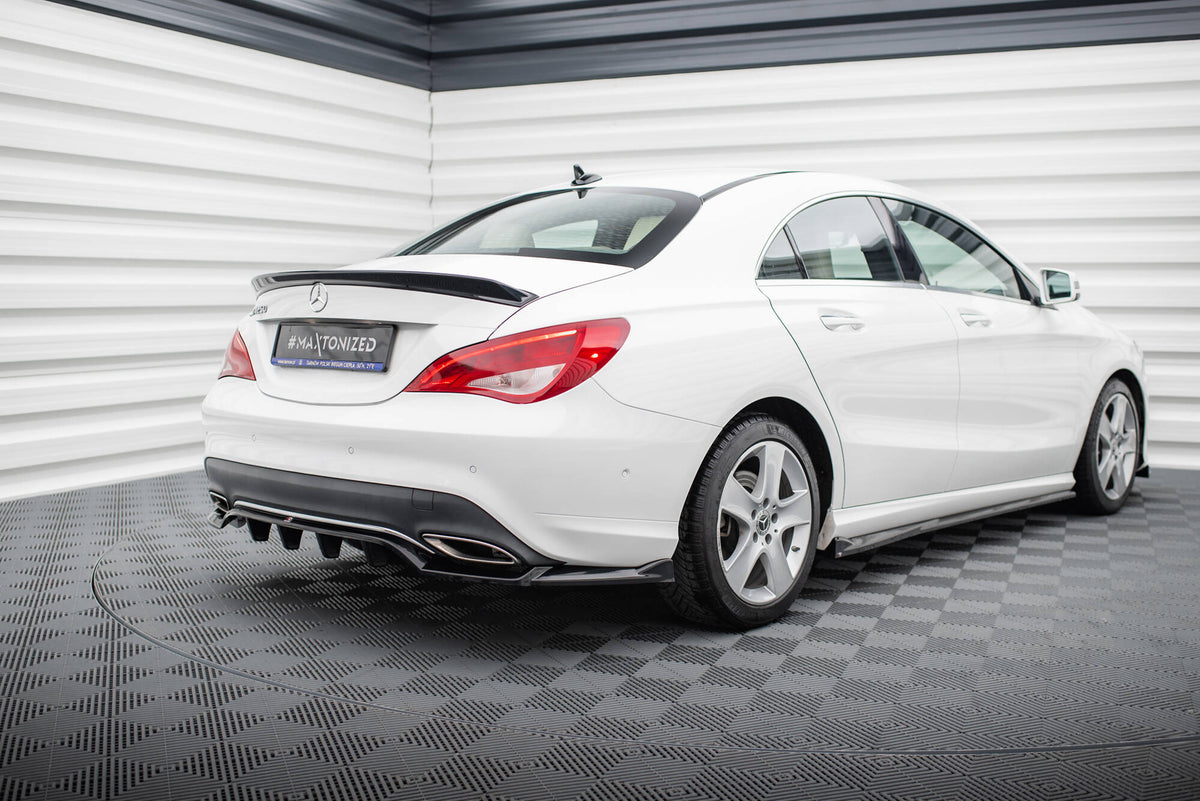 Frontspoiler Lippe, Seitenschweller, Heckdiffusor Satz Mercedes-Benz CLA C117 Facelift