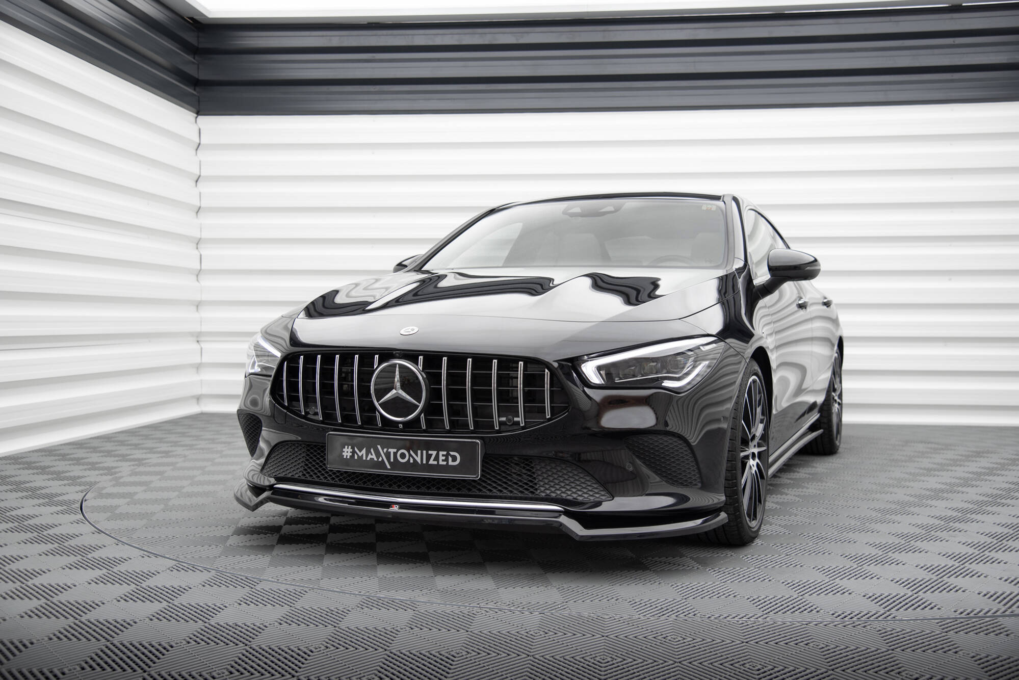 Frontspoiler Lippe, Seitenschweller und Heckdiffusor Mercedes-Benz CLA Coupe C118