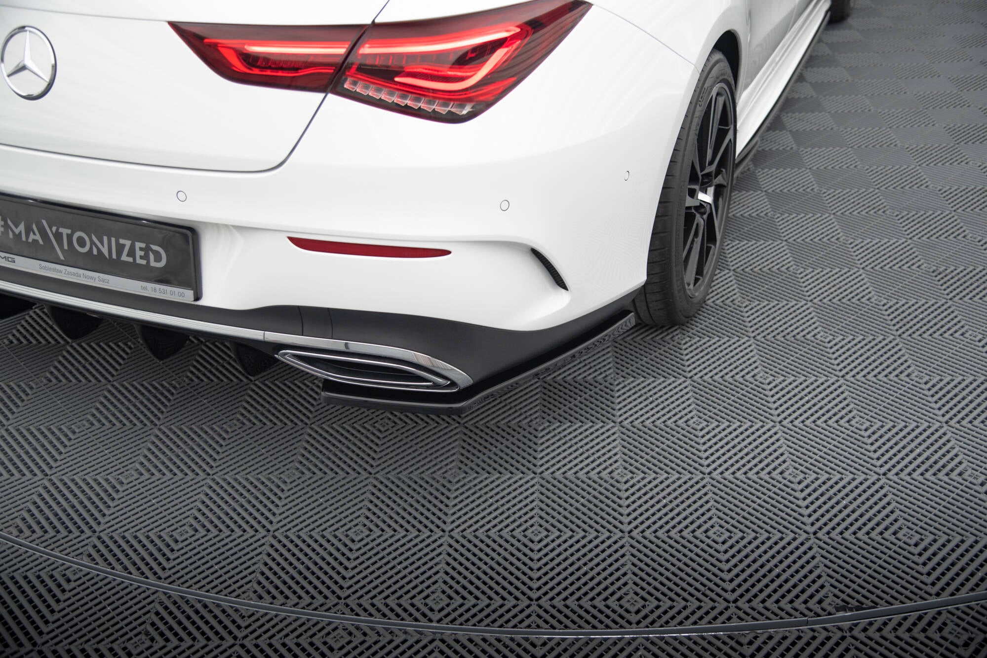 Frontspoiler Lippe, Seitenschweller, Heckdiffusor Mercedes-Benz CLA Shooting Brake AMG-Line X118