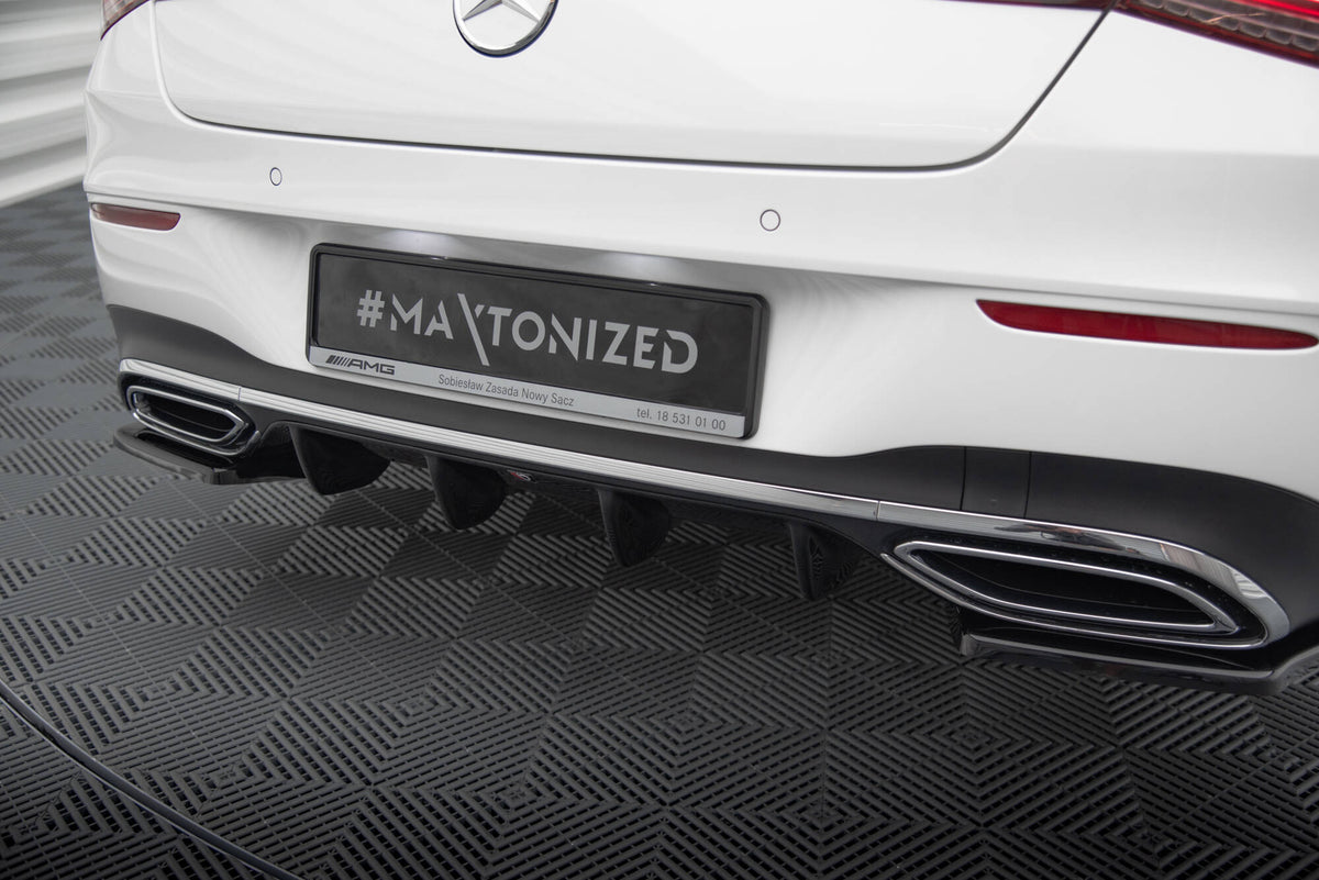Frontspoiler Lippe, Seitenschweller, Heckdiffusor Mercedes-Benz CLA Shooting Brake AMG-Line X118