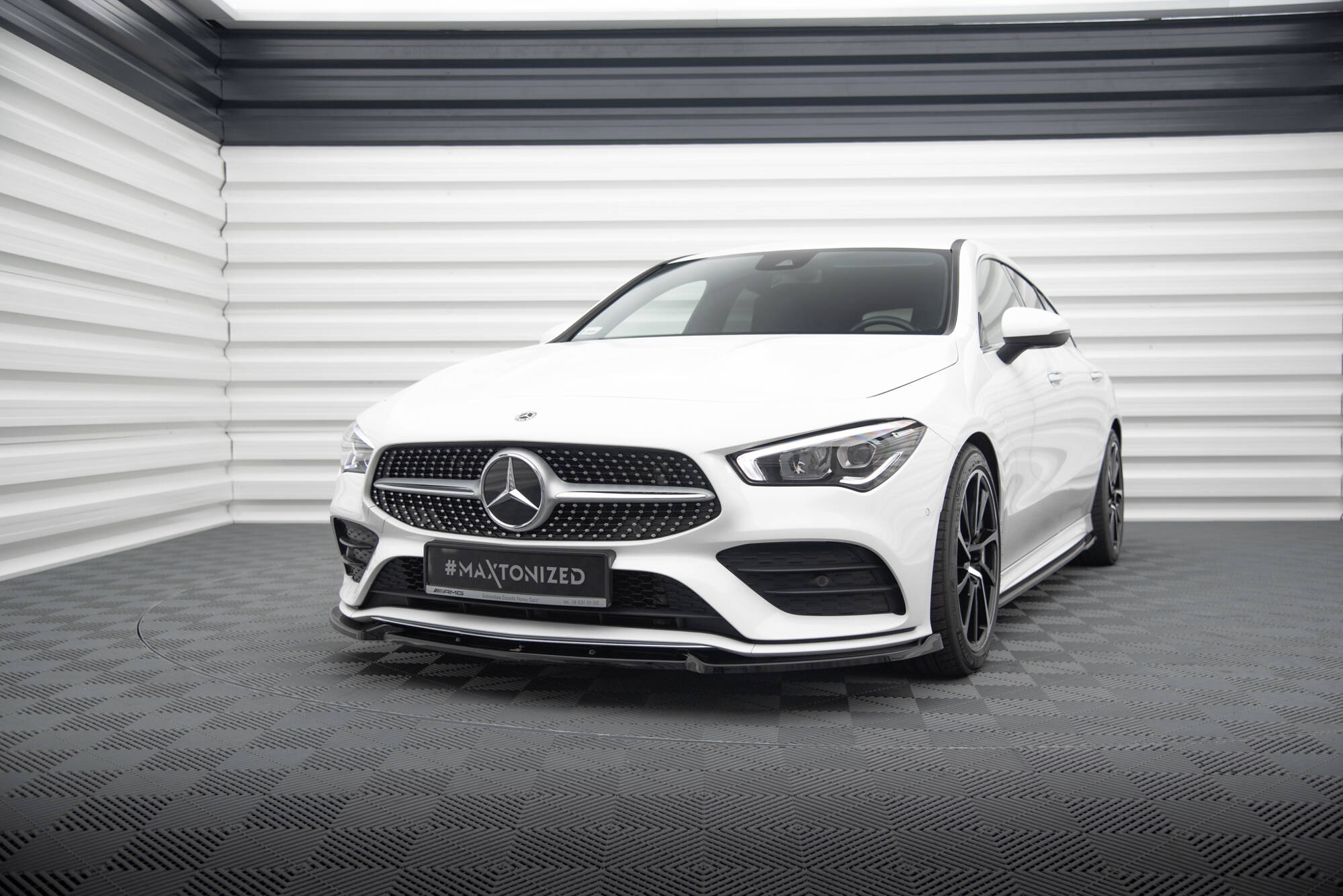 Frontspoiler Lippe, Seitenschweller, Heckdiffusor Mercedes-Benz CLA Shooting Brake AMG-Line X118