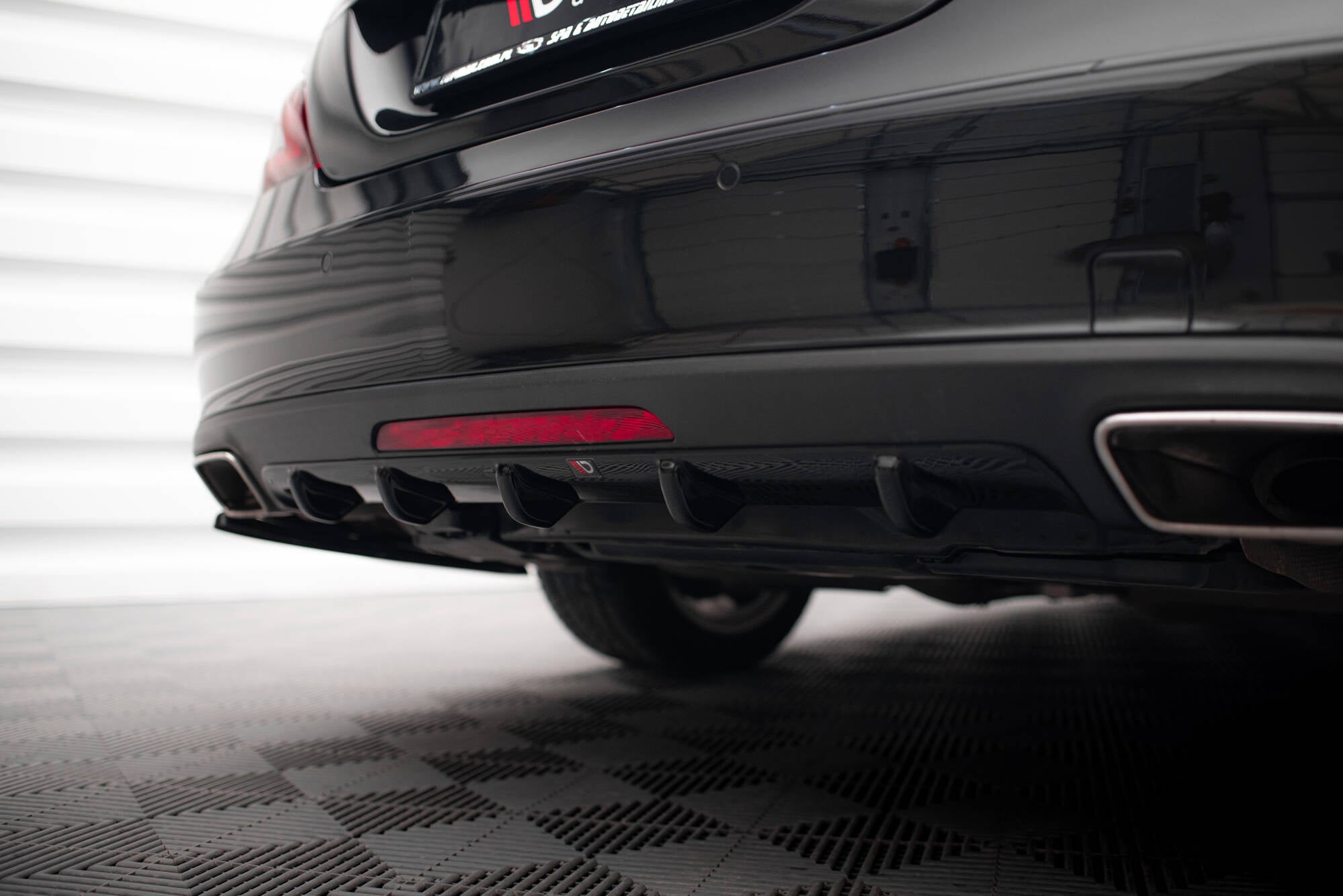 Frontspoiler Lippe, Seitenschweller, Heckdiffusor, Heckseiten Flaps Mercedes-Benz CLS C218 Facelift