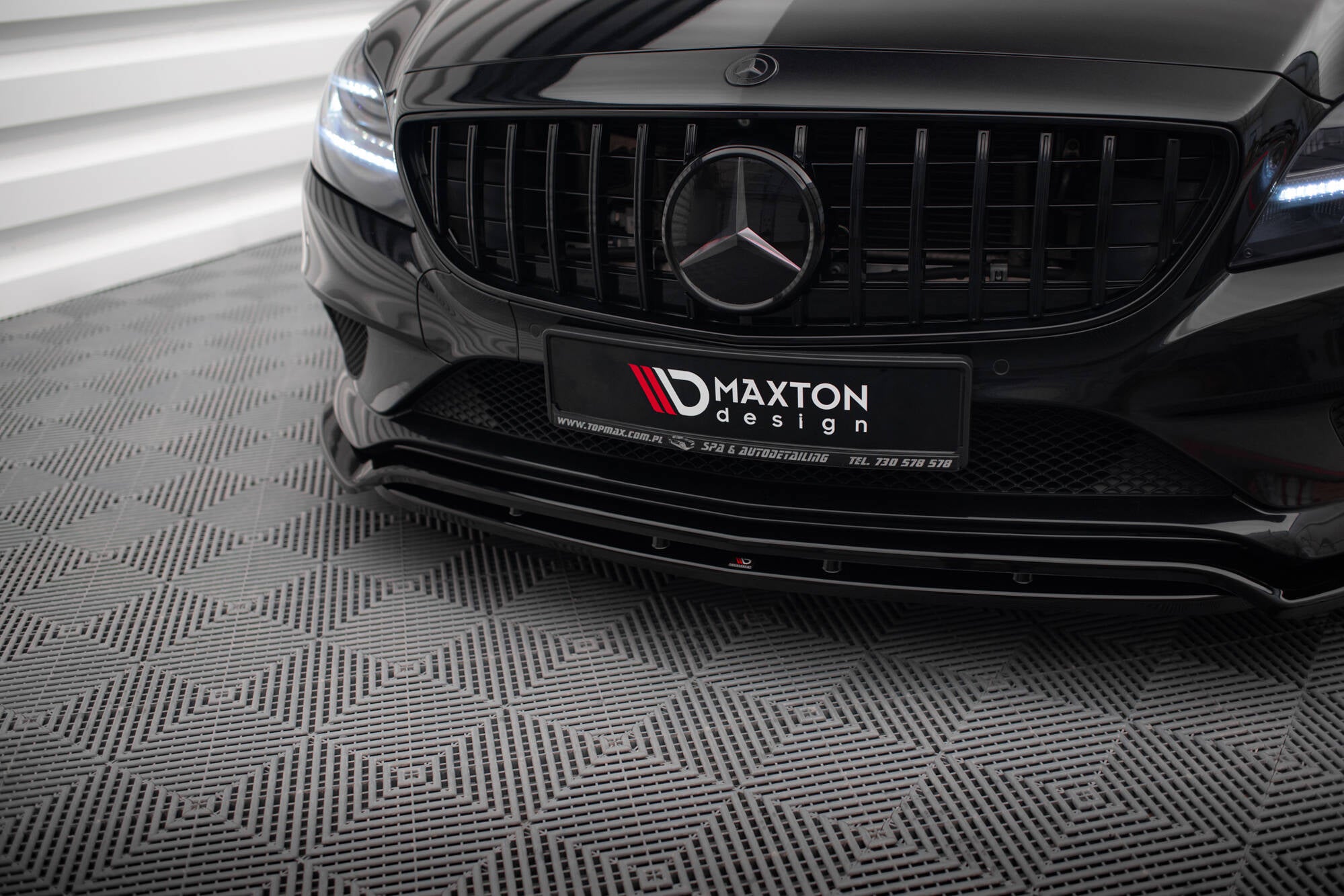 Frontspoiler Lippe, Seitenschweller, Heckdiffusor, Heckseiten Flaps Mercedes-Benz CLS C218 Facelift