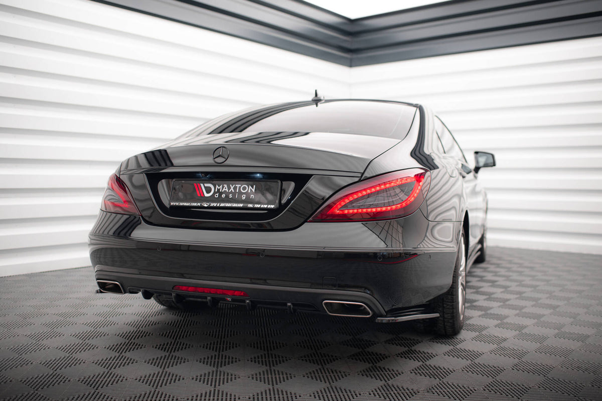 Frontspoiler Lippe, Seitenschweller, Heckdiffusor, Heckseiten Flaps Mercedes-Benz CLS C218 Facelift