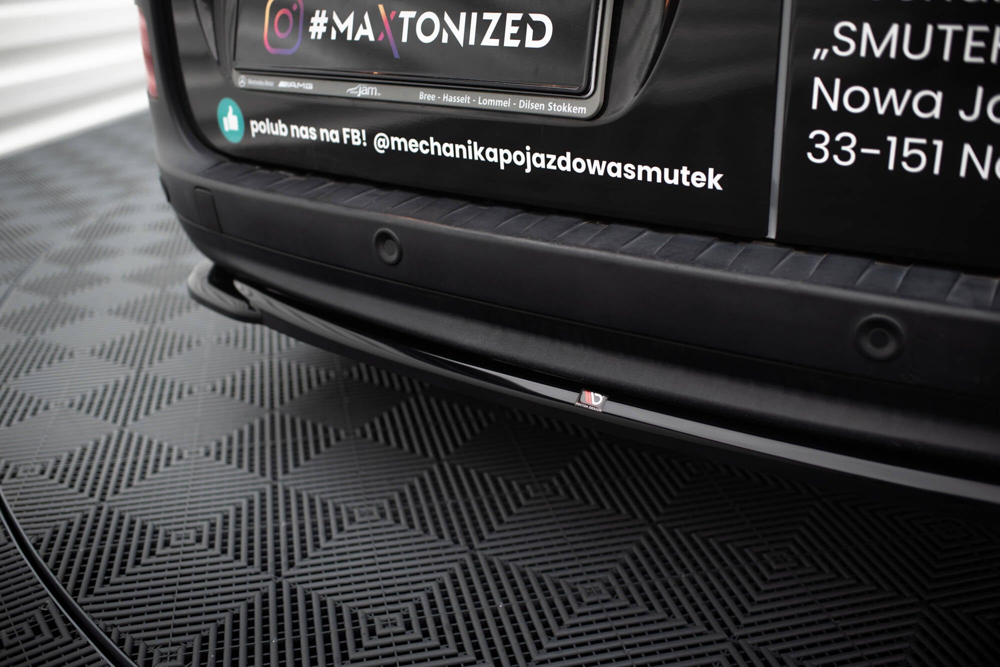 Frontspoiler Lippe, Seitenschweller und Heckdiffusor Mercedes-Benz Citan W415