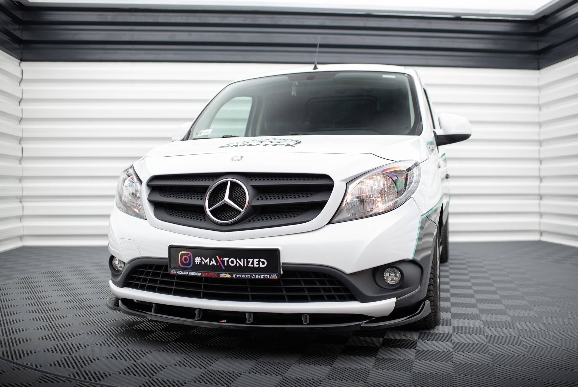 Frontspoiler Lippe, Seitenschweller und Heckdiffusor Mercedes-Benz Citan W415