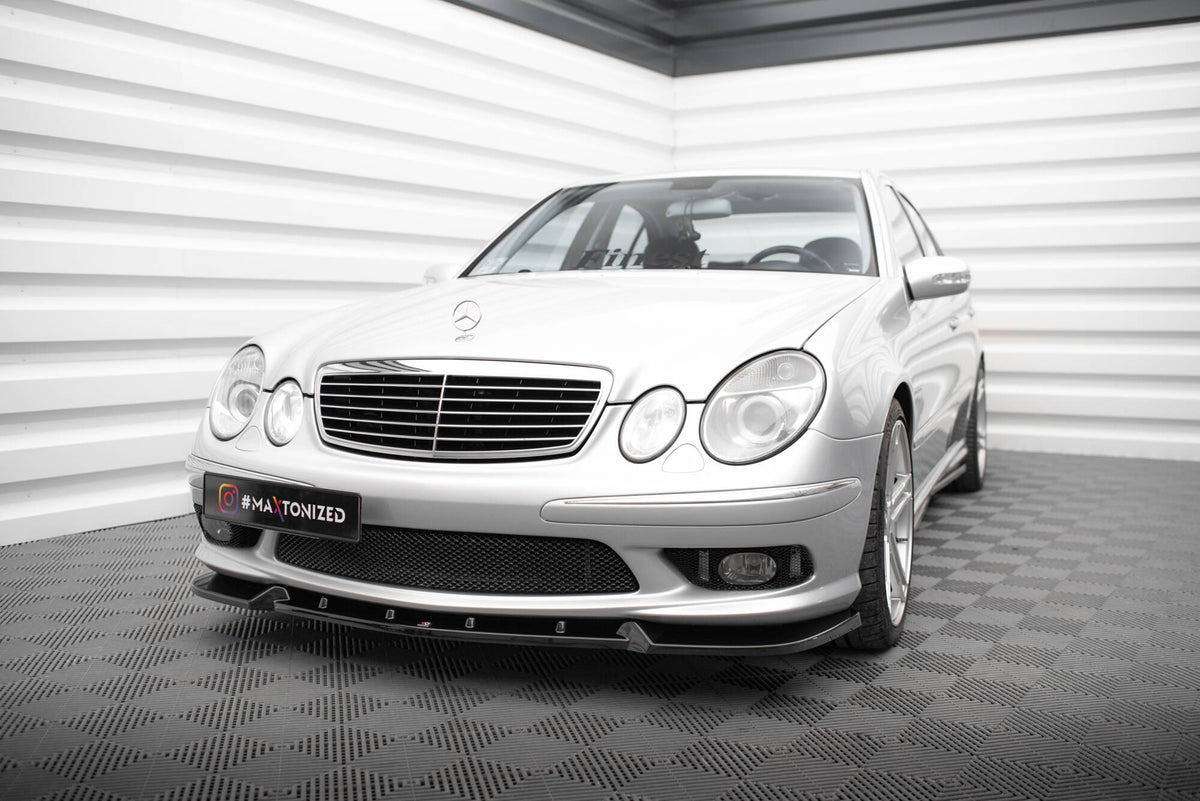 Frontspoiler Lippe, Seitenschweller und Heckdiffusor Satz Mercedes-Benz E 55 AMG W211