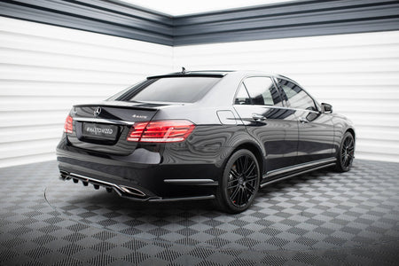Frontspoiler Lippe, Seitenschweller und Heckdiffusor Mercedes-Benz E Sedan W212 Facelift