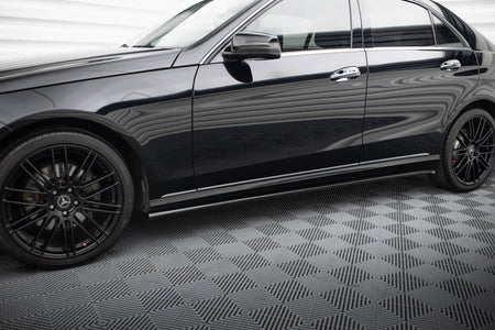 Frontspoiler Lippe, Seitenschweller und Heckdiffusor Mercedes-Benz E Sedan W212 Facelift