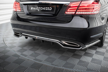 Frontspoiler Lippe, Seitenschweller und Heckdiffusor Mercedes-Benz E Sedan W212 Facelift