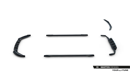 Frontspoiler Lippe, Seitenschweller, Heckdiffusor Mercedes-Benz GLA 45 AMG X156 Facelift