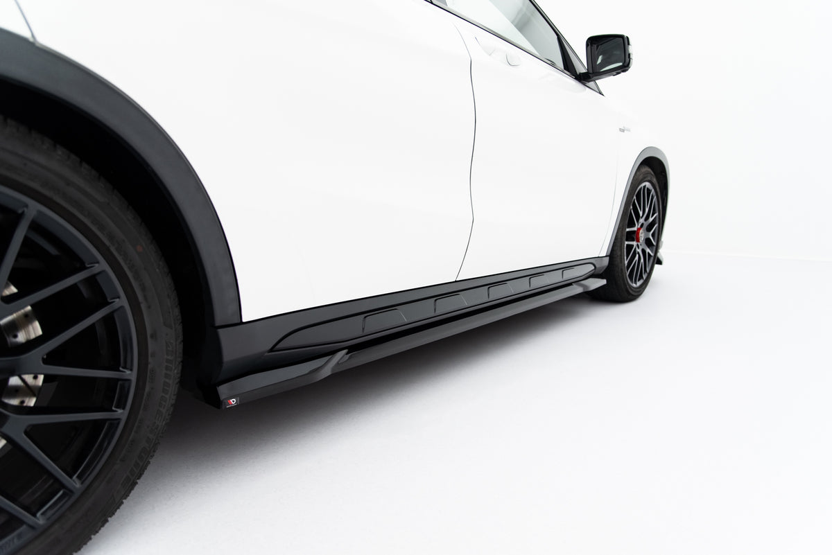 Frontspoiler Lippe, Seitenschweller, Heckdiffusor Mercedes-Benz GLA 45 AMG X156 Facelift