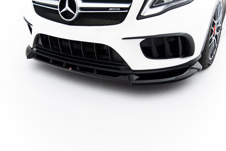Frontspoiler Lippe, Seitenschweller, Heckdiffusor Mercedes-Benz GLA 45 AMG X156 Facelift
