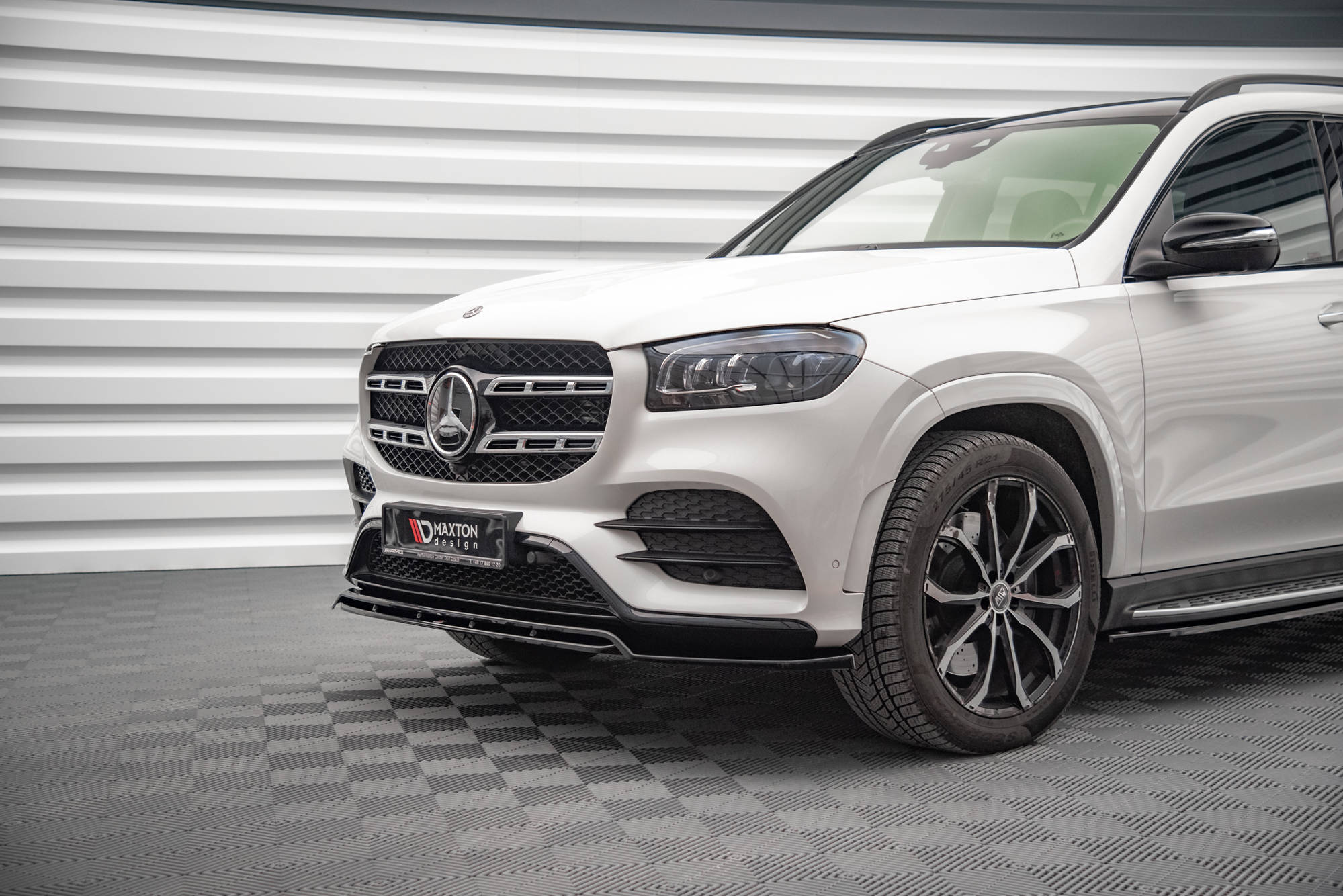 Frontspoiler Lippe, Seitenschweller und Heckdiffusor Satz Mercedes-Benz GLS AMG-Line X167
