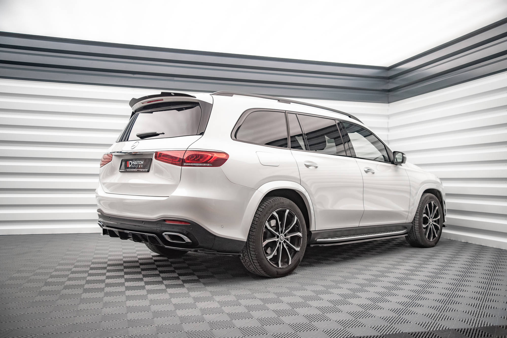 Frontspoiler Lippe, Seitenschweller und Heckdiffusor Satz Mercedes-Benz GLS AMG-Line X167