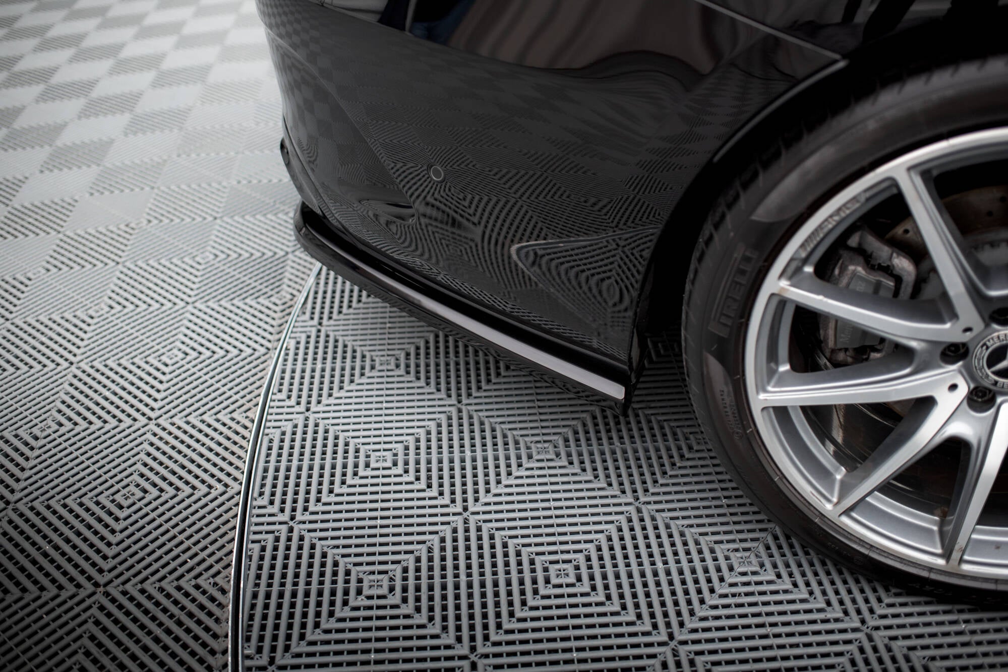 Frontspoiler Lippe & Seitenschweller & Heckdiffusor Mercedes-Benz S Coupe AMG-Line C217 Facelift