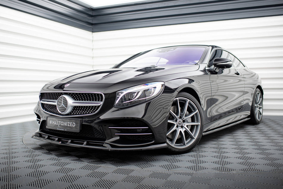 Frontspoiler Lippe & Seitenschweller & Heckdiffusor Mercedes-Benz S Coupe AMG-Line C217 Facelift