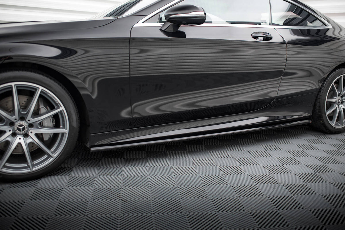Frontspoiler Lippe & Seitenschweller & Heckdiffusor Mercedes-Benz S Coupe AMG-Line C217 Facelift