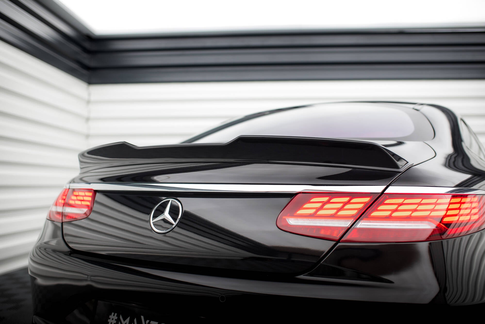 Frontspoiler Lippe & Seitenschweller & Heckdiffusor Mercedes-Benz S Coupe AMG-Line C217 Facelift