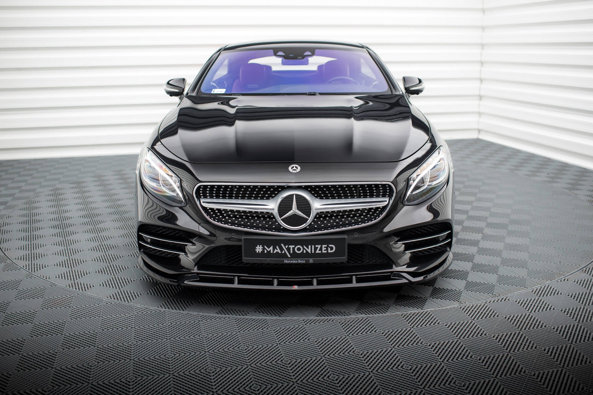 Frontspoiler Lippe & Seitenschweller & Heckdiffusor Mercedes-Benz S Coupe AMG-Line C217 Facelift