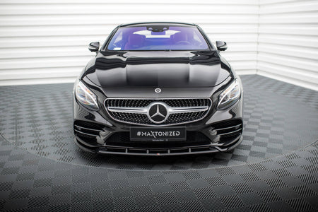 Frontspoiler Lippe & Seitenschweller & Heckdiffusor Mercedes-Benz S Coupe AMG-Line C217 Facelift