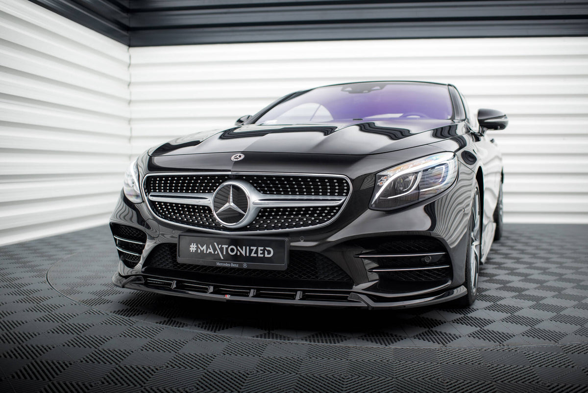 Frontspoiler Lippe & Seitenschweller & Heckdiffusor Mercedes-Benz S Coupe AMG-Line C217 Facelift