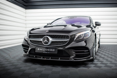 Frontspoiler Lippe & Seitenschweller & Heckdiffusor Mercedes-Benz S Coupe AMG-Line C217 Facelift
