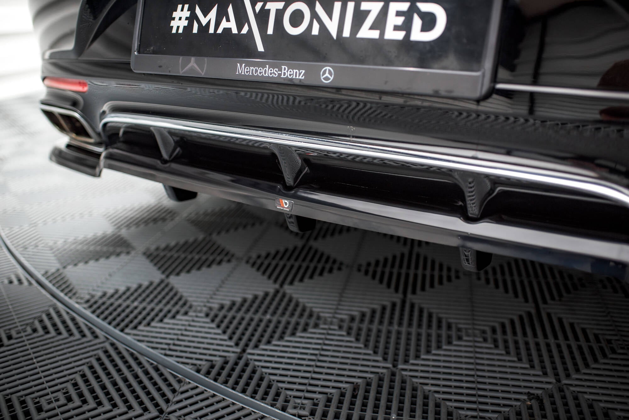 Frontspoiler Lippe & Seitenschweller & Heckdiffusor Mercedes-Benz S Coupe AMG-Line C217 Facelift