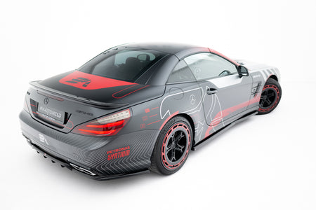 Frontspoiler Lippe, Seitenschweller und Heckdiffusor Satz Mercedes-Benz SL 63 AMG R231