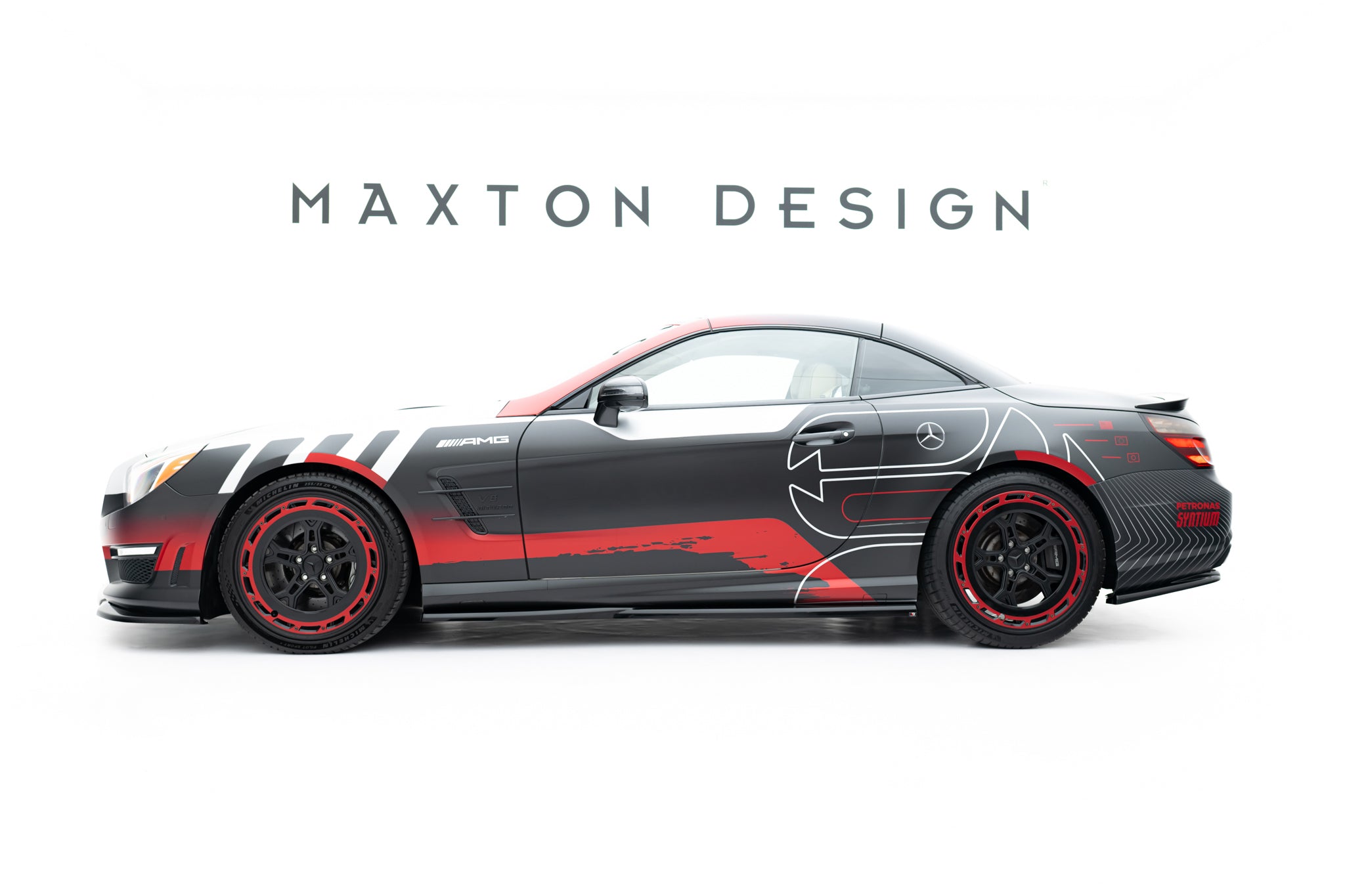 Frontspoiler Lippe, Seitenschweller und Heckdiffusor Satz Mercedes-Benz SL 63 AMG R231