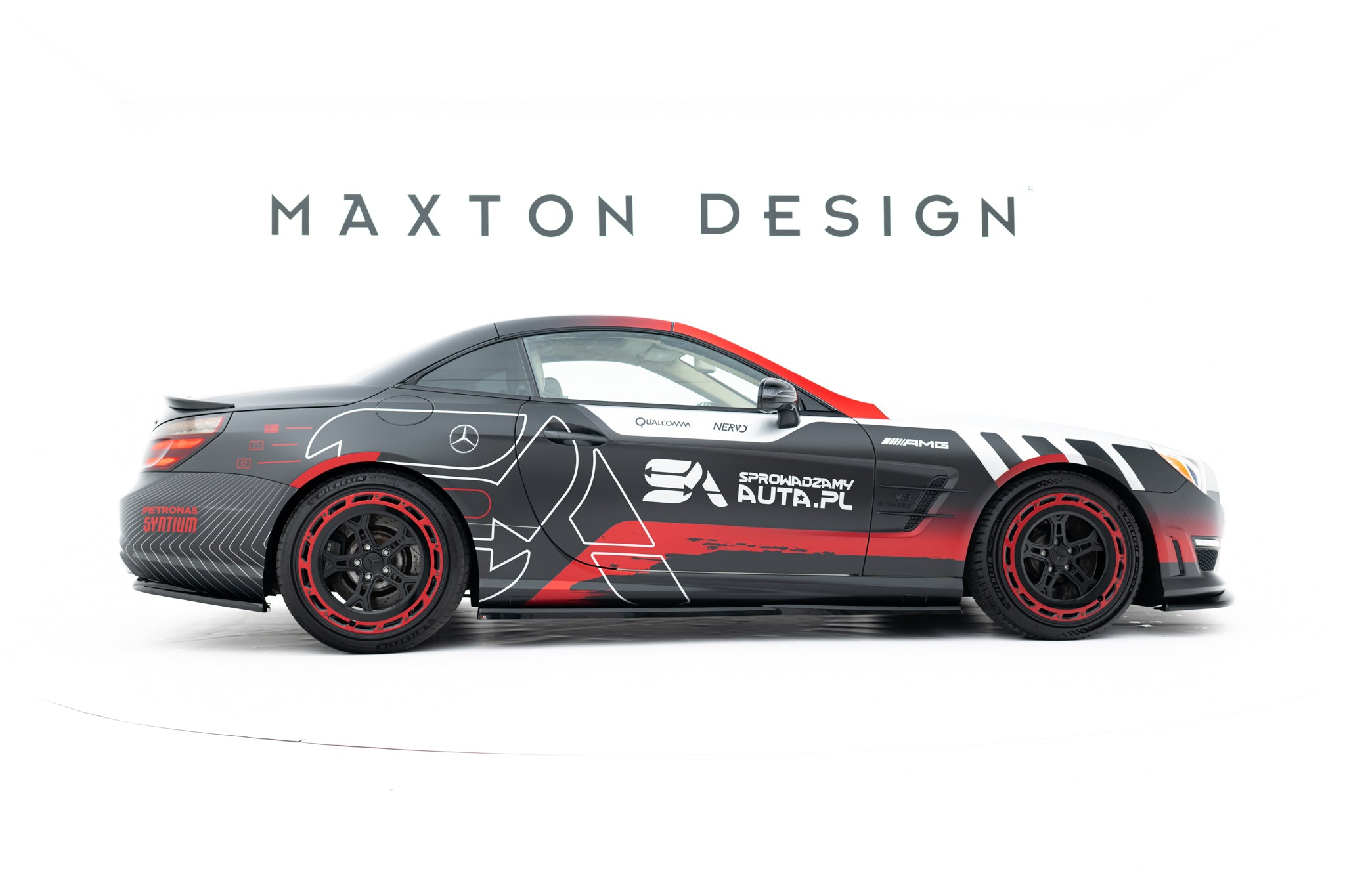 Frontspoiler Lippe, Seitenschweller und Heckdiffusor Satz Mercedes-Benz SL 63 AMG R231