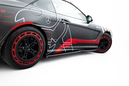 Frontspoiler Lippe, Seitenschweller und Heckdiffusor Satz Mercedes-Benz SL 63 AMG R231