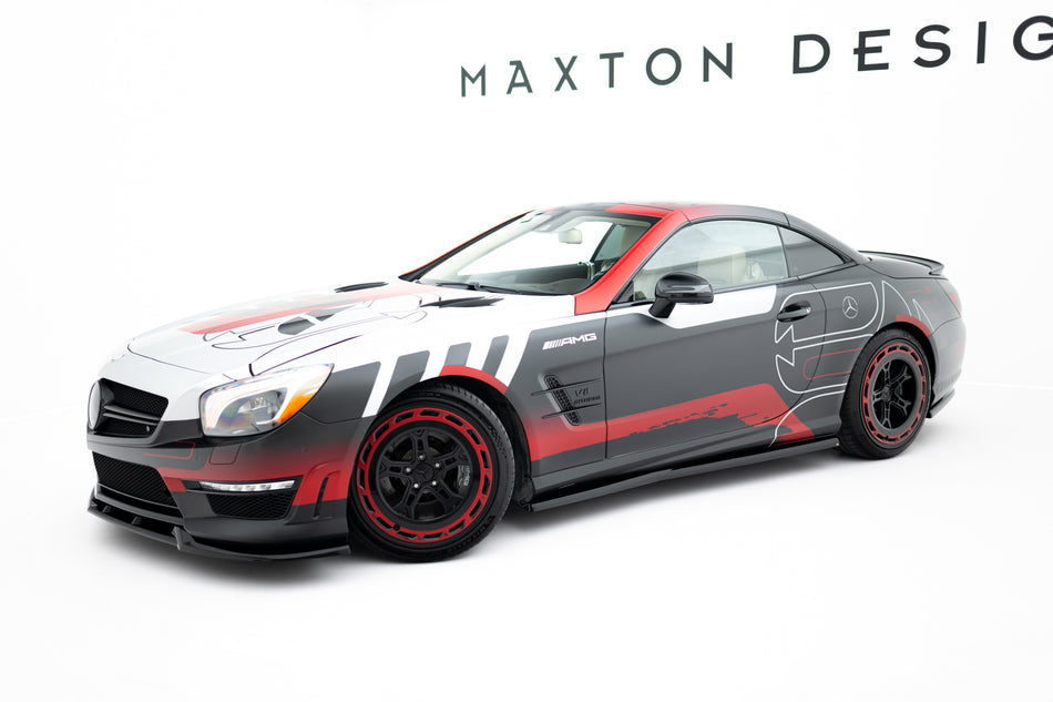 Frontspoiler Lippe, Seitenschweller und Heckdiffusor Satz Mercedes-Benz SL 63 AMG R231