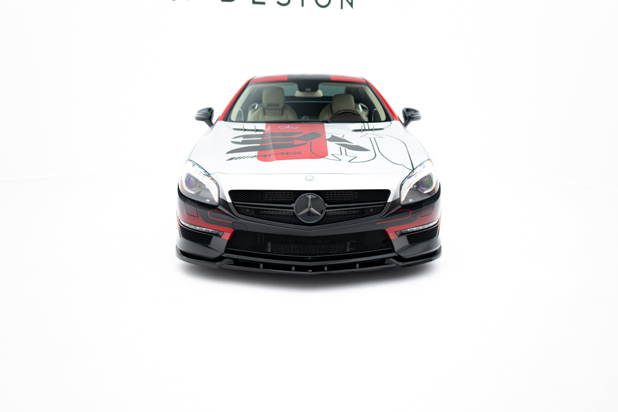 Frontspoiler Lippe, Seitenschweller und Heckdiffusor Satz Mercedes-Benz SL 63 AMG R231
