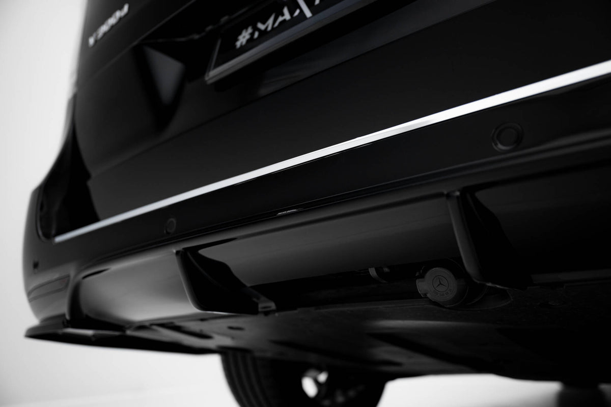 Frontspoiler Lippe, Seitenschweller, Heckdiffusor Mercedes-Benz V-Class Long AMG-Line W447 Facelift 2