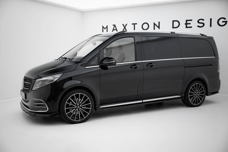 Frontspoiler Lippe, Seitenschweller, Heckdiffusor Mercedes-Benz V-Class Long AMG-Line W447 Facelift 2