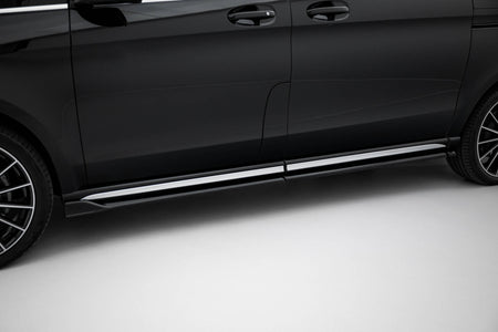Frontspoiler Lippe, Seitenschweller, Heckdiffusor Mercedes-Benz V-Class Long AMG-Line W447 Facelift 2