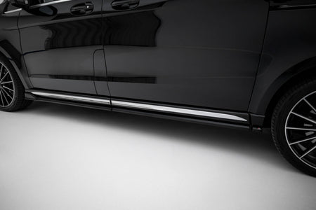 Frontspoiler Lippe, Seitenschweller, Heckdiffusor Mercedes-Benz V-Class Long AMG-Line W447 Facelift 2