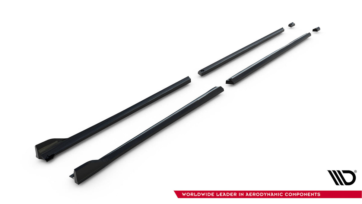 Frontspoiler Lippe, Seitenschweller, Heckdiffusor Mercedes-Benz V-Class Long AMG-Line W447 Facelift 2