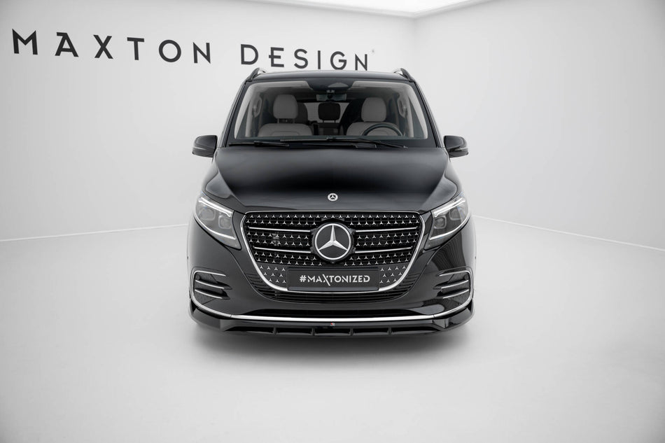 Frontspoiler Lippe, Seitenschweller, Heckdiffusor Mercedes-Benz V-Class Long AMG-Line W447 Facelift 2
