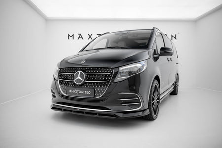 Frontspoiler Lippe, Seitenschweller, Heckdiffusor Mercedes-Benz V-Class Long AMG-Line W447 Facelift 2