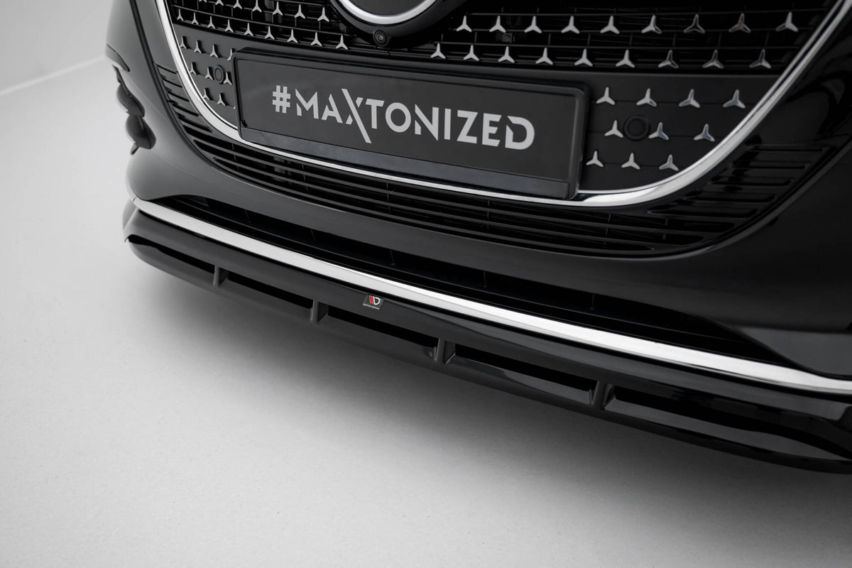 Frontspoiler Lippe, Seitenschweller, Heckdiffusor Mercedes-Benz V-Class Long AMG-Line W447 Facelift 2