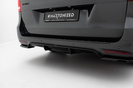 Frontspoiler Lippe, Seitenschweller, Heckdiffusor Mercedes-Benz V-Class Long AMG-Line W447 Facelift