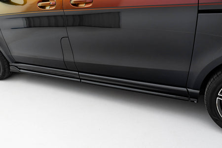 Frontspoiler Lippe, Seitenschweller, Heckdiffusor Mercedes-Benz V-Class Long AMG-Line W447 Facelift