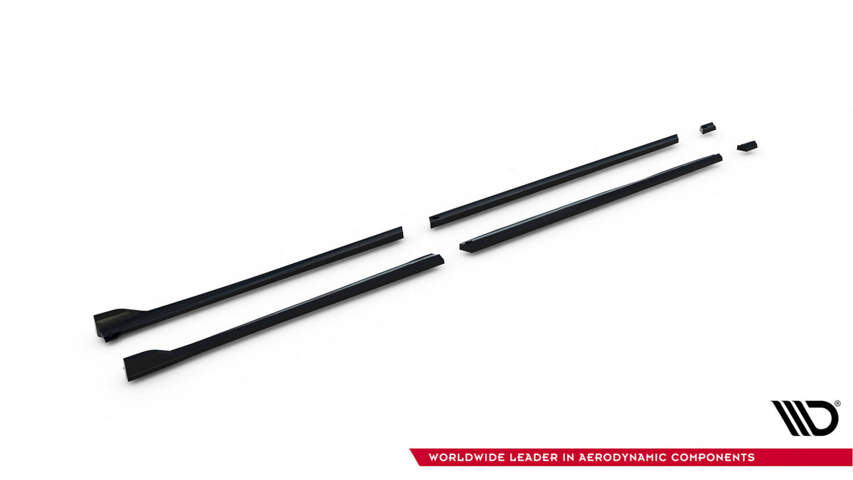 Frontspoiler Lippe, Seitenschweller, Heckdiffusor Mercedes-Benz V-Class Long AMG-Line W447 Facelift
